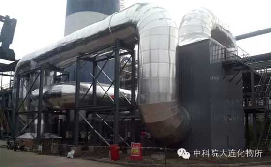 大連化物所焦爐煙氣低溫脫硝催化劑示范裝置成功運行